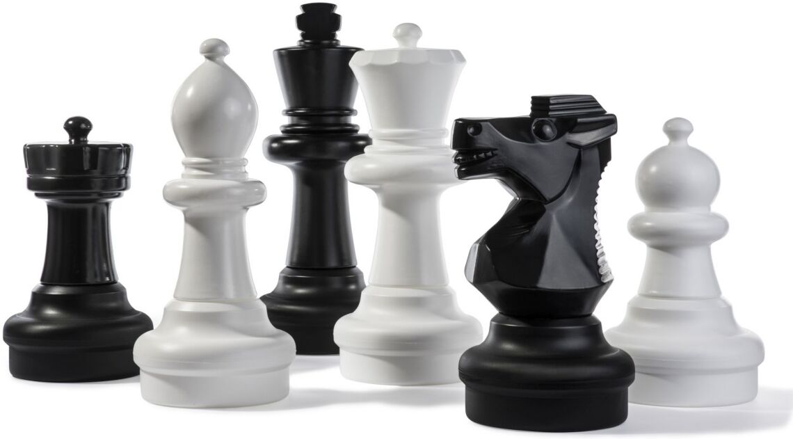 Rolly Toys Large Chess Game Pieces - Multi