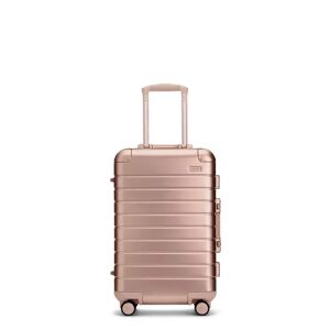 Away The Bigger Carry-On: Aluminum Edition in Rose Gold