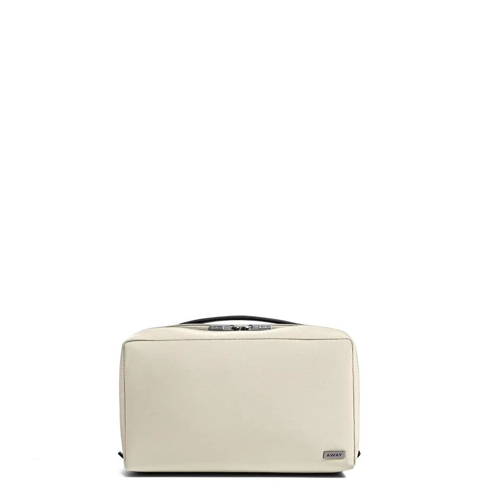 Away The Large Toiletry Bag in Salt White