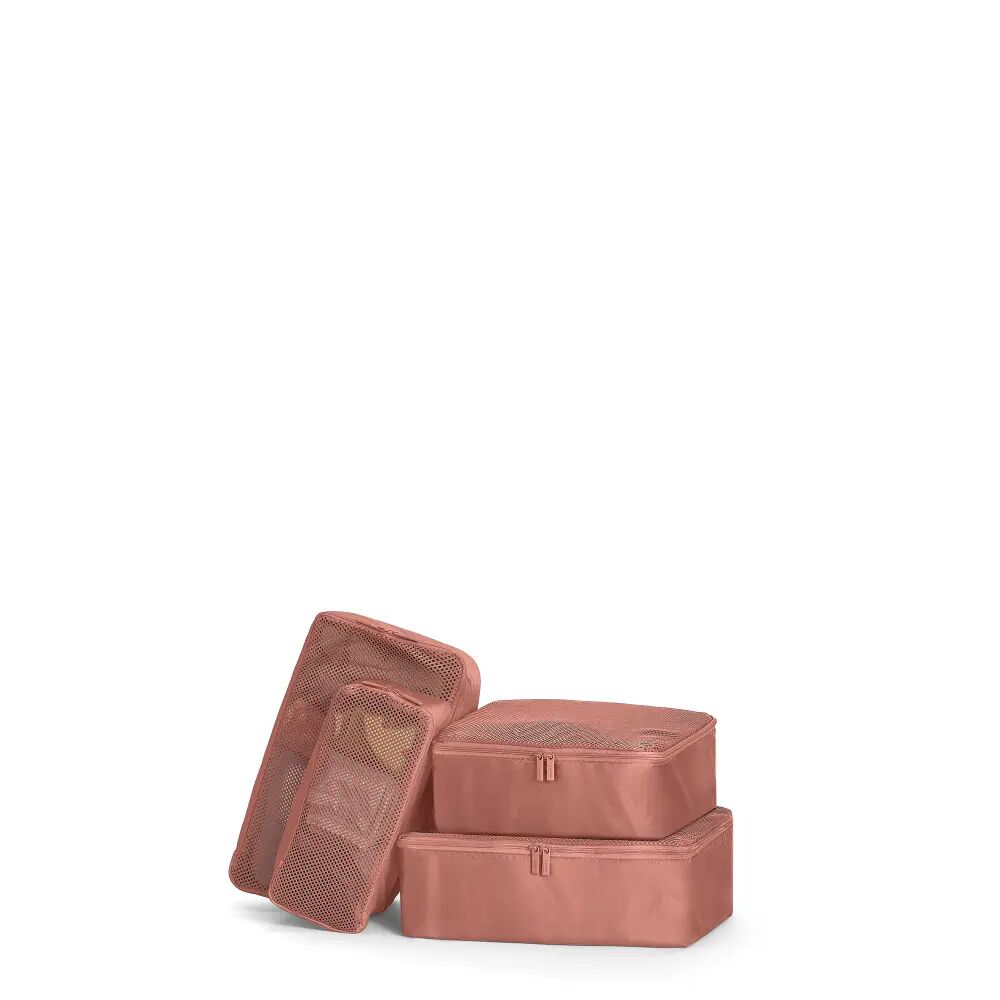 Away The Insider Packing Cubes (Set of 4) in Clay Pink