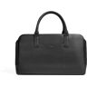 Away The Transit Leather Duffle in Jet Black