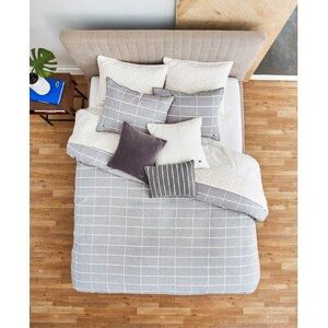 Lacoste Glide Reversible Comforter Set Polyester/Polyfill/Cotton in Black/White, Size Twin XL Comforter + 1 Sham   Wayfair 21994021