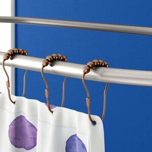 Wayfair Basics® Wayfair Basics Shower Curtain Hooks Metal, Size 3.0 H x 1.5 W in A9DBE510A3F341DA8DB2C7BF2D11ACEE