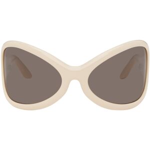Acne Studios White Arcturus Sunglasses  - J83 Black/White - Size: UNI - Gender: female