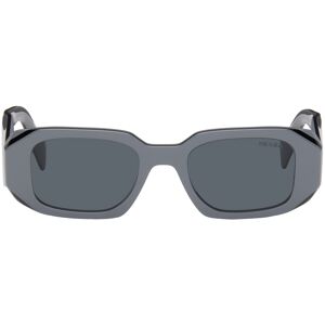 Prada Eyewear Gray Symbole Sunglasses  - MARBLE/BLACK - Size: UNI - Gender: male