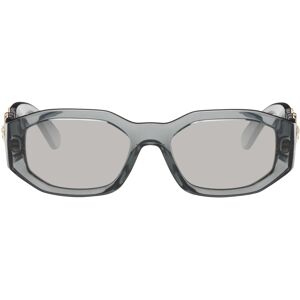 Versace Gray Medusa Biggie Sunglasses  - 311/6G Transparent - Size: UNI - Gender: female