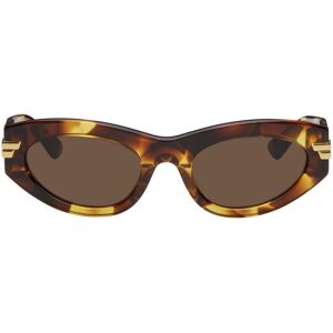 Bottega Veneta Brown Cat-Eye Sunglasses  - 005 Havana - Size: UNI - Gender: female