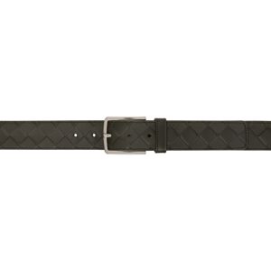 Bottega Veneta Black Intrecciato Belt  - 3203 CAMPIN - Size: cm 115 - Gender: male