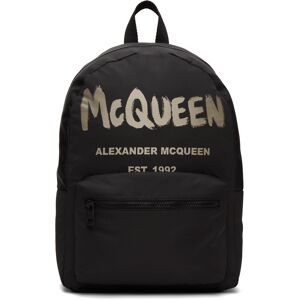 Alexander McQueen Black & Beige Metropolitan Backpack  - 1073 BLKIVO - Size: UNI - Gender: male