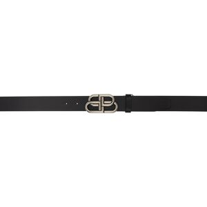 Balenciaga Black Large BB Belt  - 1000 BLACK - Size: cm 105 - Gender: male