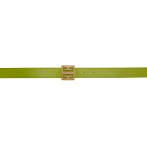 Givenchy Green Reversible 4G Belt  - 358 Citrus Green - Size: cm 85 - Gender: female