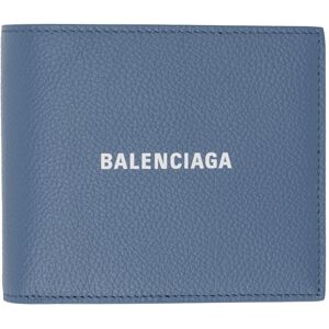 Balenciaga Blue Folded Wallet  - 4791 BLUE GREY/L WHI - Size: UNI - Gender: male