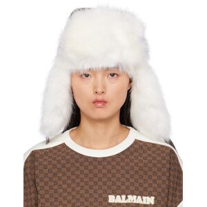 Balmain Brown Mini Monogram Hat  - WFP Marron/Marron - Size: 2 - Gender: female