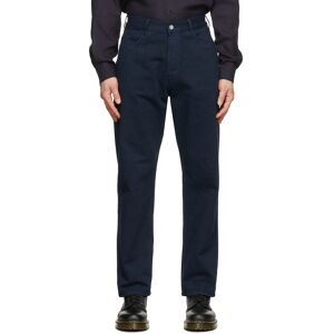 YMC Navy Papa Jeans  - NAVY - Size: WAIST US 32 - Gender: male