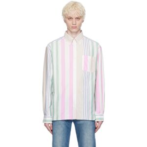 A.P.C. White Mateo Shirt  - SAA MULTICOLOR - Size: Extra Large - Gender: male