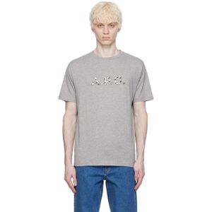 A.P.C. Gray Willow T-Shirt  - GRIS CLAIR - Size: Medium - Gender: male