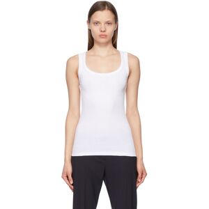 Boss White Ematite Tank Top  - 100 White - Size: Extra Small - Gender: female