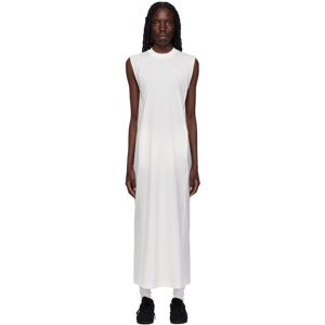 Y-3 Off-White Cutout Midi Dress  - Off White/Black - Size: Small - Gender: female