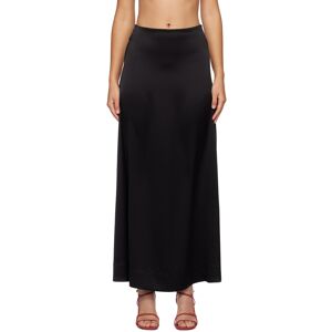 Esse Studios Black Mono Maxi Skirt  - Black - Size: AU 14 - Gender: female