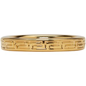 Versace Gold Greek Key Ring  - D00O GOLD - Size: IT 21 - Gender: male