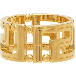Versace Gold Greca Ring  - D00H GOLD - Size: 19 - Gender: male