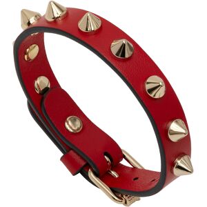Christian Louboutin Red Loubilink Spike Bracelet  - R258 Loubi/Gold - Size: UNI - Gender: female