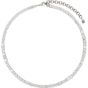 Dsquared2 Silver D2 Classic Necklace  - M1319 SILVER+CRYSTAL - Size: UNI - Gender: male