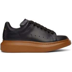 Alexander McQueen Black & Brown Oversized Sneakers  - 1446 BLACK/CEDAR - Size: 47 - Gender: male