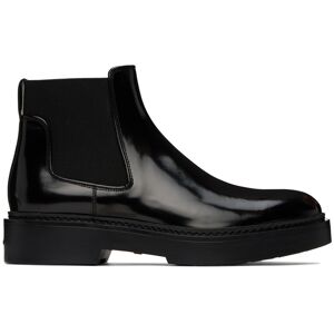Santoni Black Ursula Chelsea Boots  - Black-N01 - Size: IT 35 - Gender: female