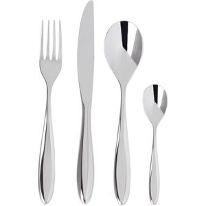 Alessi Silver Mami 24-Piece Cutlery Set  - Stainless Steel - Size: UNI - Gender: unisex