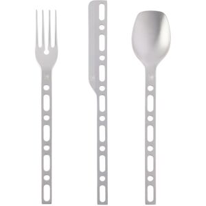 Alessi Silver Virgil Abloh Occasional Object Cutlery Set  - Stainless Steel - Size: UNI - Gender: unisex