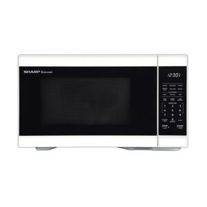 1.1 cu. ft. White Countertop Microwave Oven (SMC1161HW) (261)