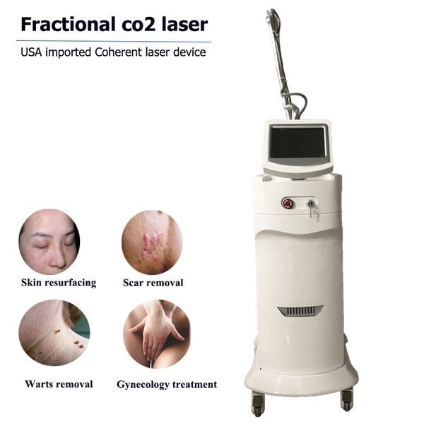 Vaginal co2 laser focus skin tightening face acne scars removal beauty machines USA Coherent lasers metal tube 3 heads