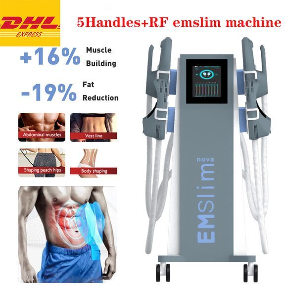 Latest EMSlim neo ems muscle stimulator Body Slimming Machine Fitness Fat Burning Device 200Hz High Efficiency SPA Use