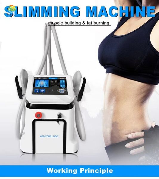 2022 Newest 2handles RF muscle sculpting fat-reducing muscle building EMSLIM NEO with Radio Frequency Slimming Machine