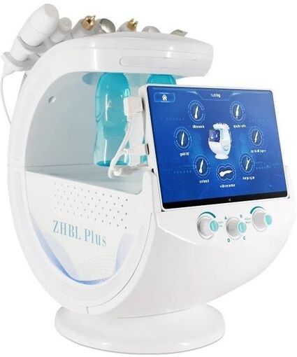 Beauty Equipment Ice Blue Magic Mirror Skin Analyzer Oxygene Hydrafacial Machine Professional Ultrasound Skin Care Cryotherapy Microdermabra