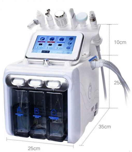 Devices 6IN1 Hydrafacial Machine RF Skin Rejuvenaiton Microdermabrasion Hydro Dermabrasion Biolifting Wrinkle Removal Hydrafacial Spa