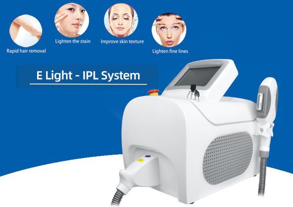 Spa Salon Use Rapid Hair Removal E-light OPT IPL laser Depilation Machine Frequency Adjustable Spot Wrinkle Remove Skin Strengthening Apparatus