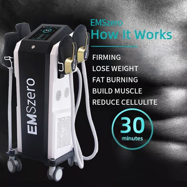 12High Intensity machine EMS RF Slimming machines 12 Tesla EMSlim Muscle Toning Body Contouring Weight Loss machine