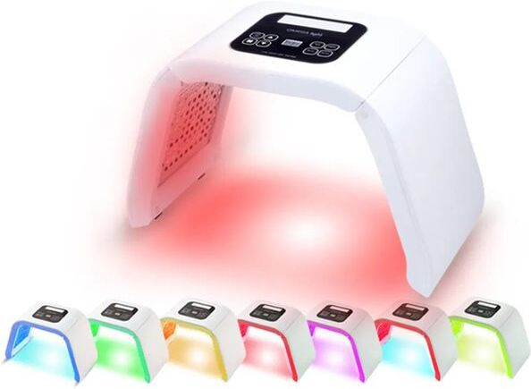 Rejuvenation Stock in USA Professional 7 Colors PDT Led Mask Facial Light Therapy Skin Rejuvenation Device Spa Acne Remover AntiWrinkle Beauty