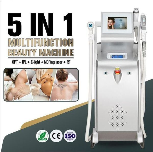 Direct result IpL laser hair removal machine epilation OPT Skin Rejuvenation Acne Treatment Elight ND Yag Laser pigment wrinkle vascular remove beauty equipment