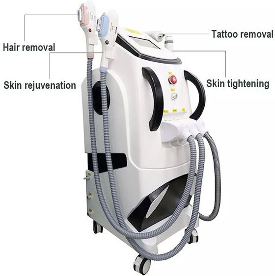 2023 Newly Technology 360 RF Skin Rejuvenation whitening 4handles 360 Magneto Hair Remover Machine OPT IPL Laser Hair Removal