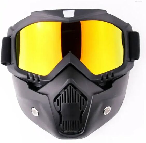 Motorcycle Helmets Face Shield Wind Mirror Helmet Modular Motocross Biker Goggles Ski Mask Snowmobile Full Visors Glasses