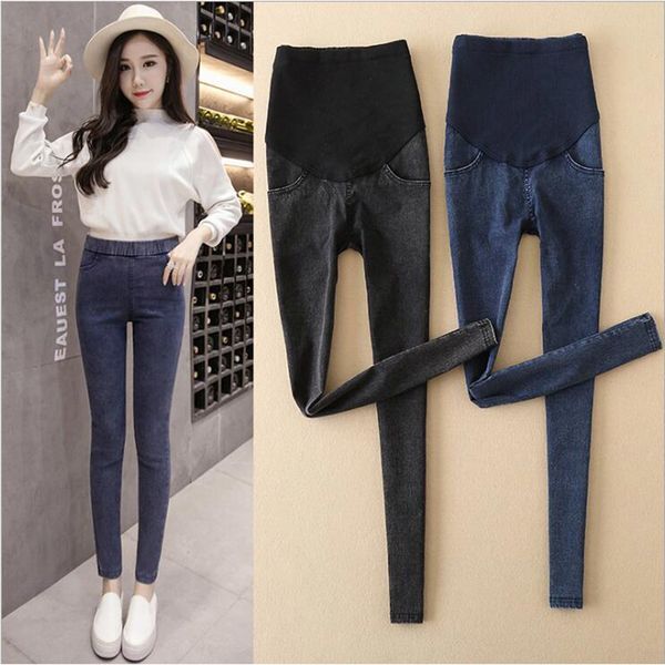 Maternity Jeans For Pregnant Women Pregnancy Jeans Pants For Pregnant Women Clothes Nursing Pregnancy Leggings Trousers X120 LJ201120