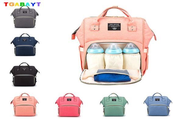 NEW Fashion Mummy Maternity Nappy Bag Large Capacity Baby Travel Backpack Nursing Bag For Baby Care Diaper1802766