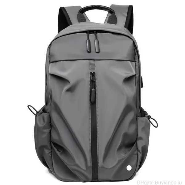 Yoga LL Backpack Bags Backpacks Laptop travel Outdoor Waterproof Sports Teenager School Black Grey 5 F1AD