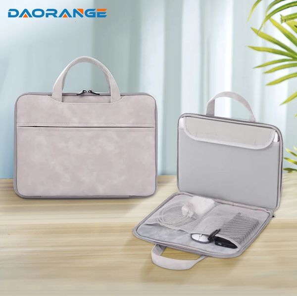 Laptop Bag For Air Pro Case 13.3 14 15.6 inch Waterproof Notebook Cover for HP Dell Handbag Briefcase Bag 231226