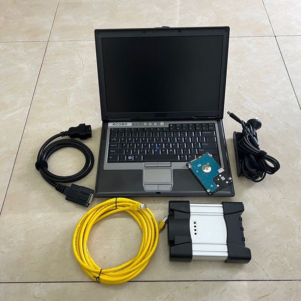 2024 For BMW NEXT ICOM with HDD SSD Plus d630 Laptop (4g ) WINDOWS 10 READY TO USE DIAGNOSTIC TOOL