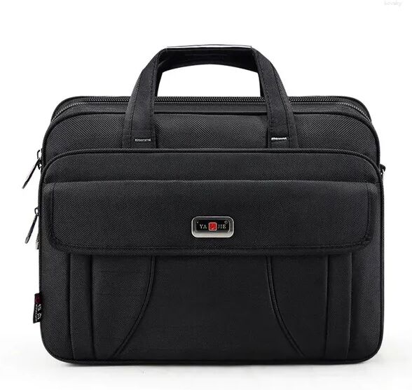 Briefcases Men Laptop Bags Large Capacity Single Shoulder Bag Fashion Business Briefcase Brand 15 For HP DELL Lenovo Apple Acer Asus