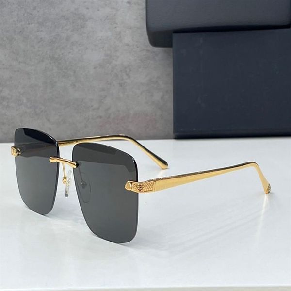 designer sunglasses for man coolwinks eyewear square frameless fashion style UV400 glasses Womens protective sunglass PA RG ABM Z33332